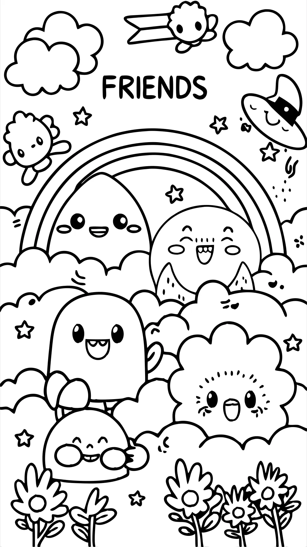 Rainbow Friends Capítulo 2 Páginas para colorear